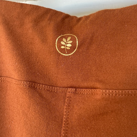 Indigo Luna Brown/Orange Leggings - Picture 4 of 5